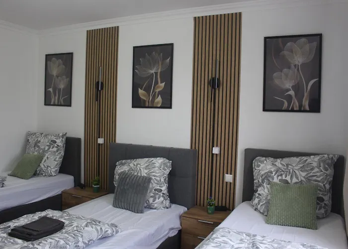 Wunderschoene 3-zimmer Hilton Style - Ideal For Business And Family Trips - Near Frankfurt & Darmstadt Apartmán *